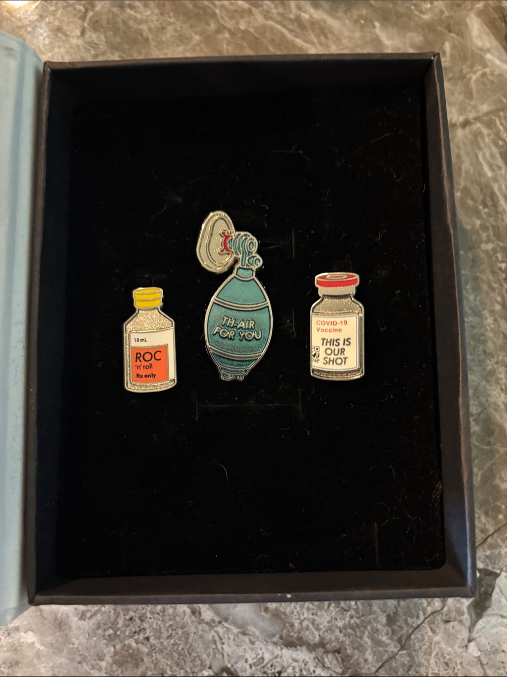 Set of 3 Medical Enamel Pins